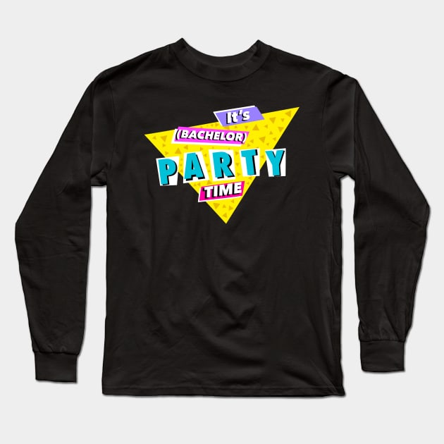 Party Time Long Sleeve T-Shirt by michaelatyson